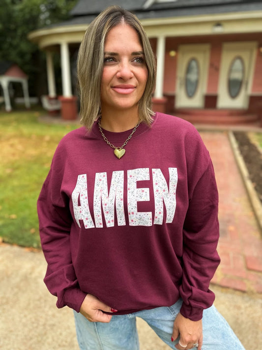 The Amen Floral Sweatshirt
