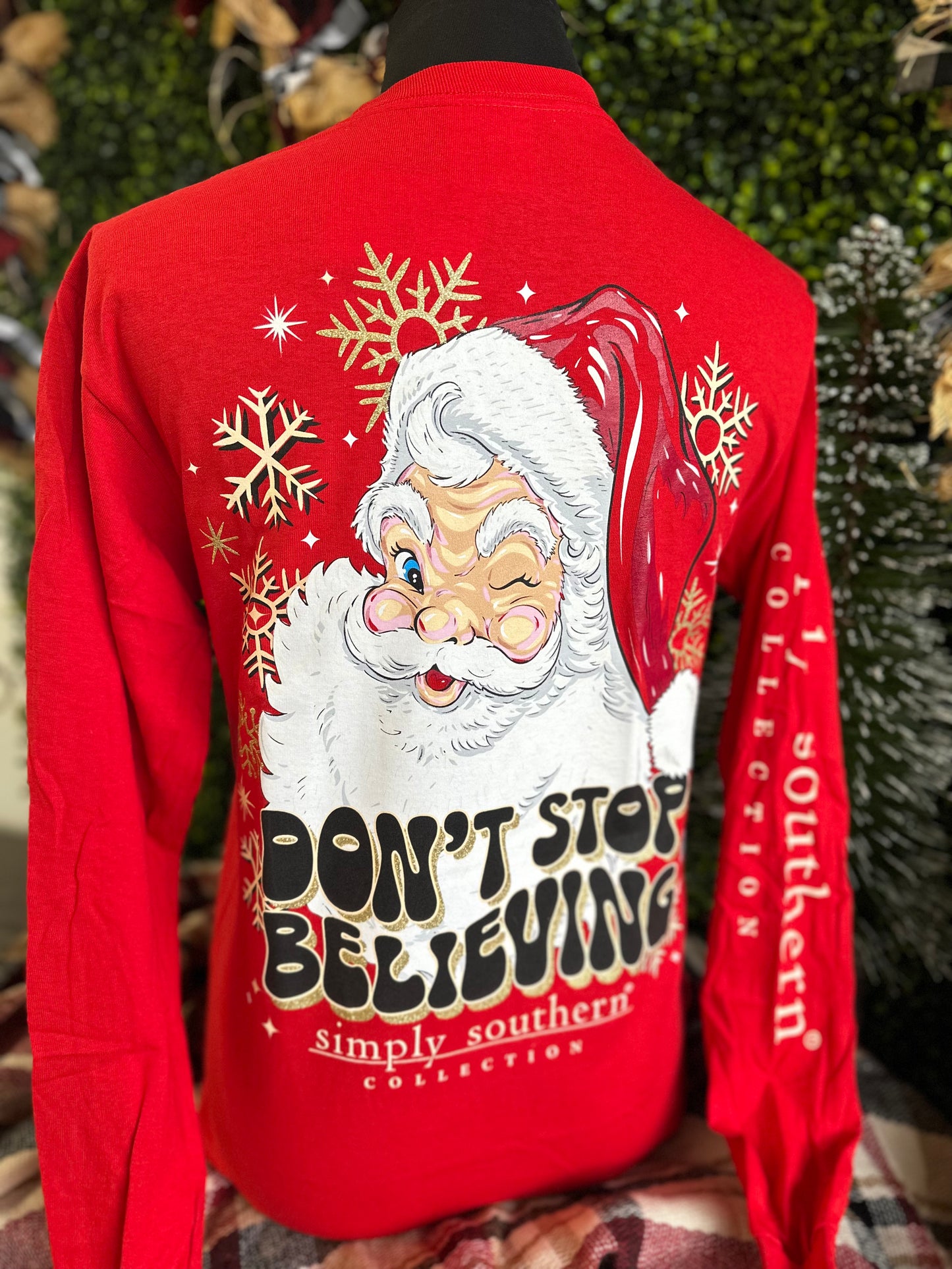 YOUTH - Simply Southern - Don't Stop Believing Long Sleeve Tee