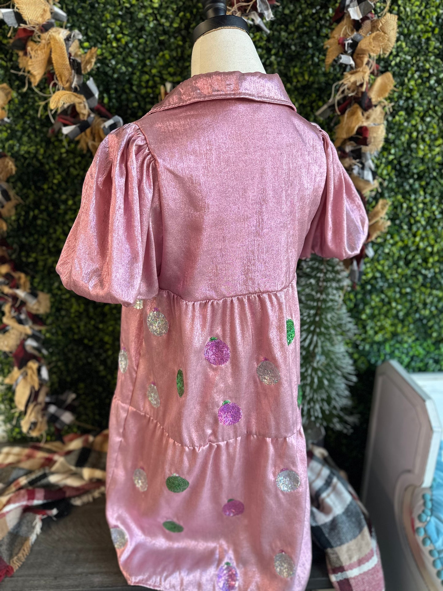 Simply Southern - Tiered Sparkle Dress - Christmas Ornaments