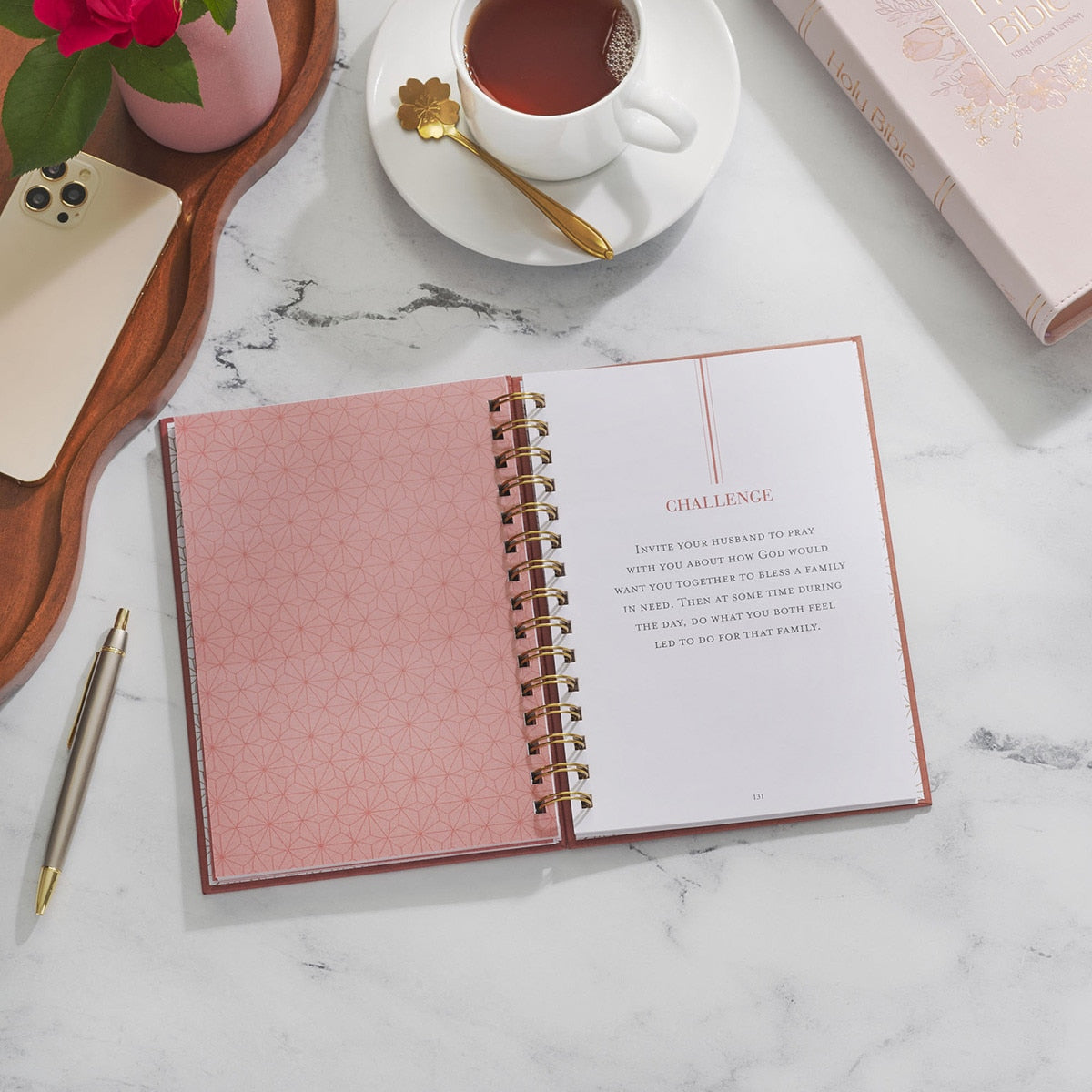 31 Prayers for My Husband : Spiral Hardcover Prayer Journal for Wives