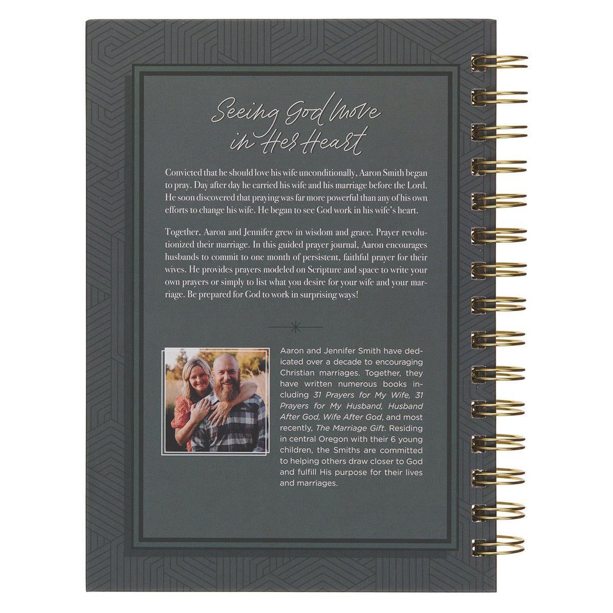 31 Prayers for My Wife : Spiral Hardcover Prayer Journal for Husbands