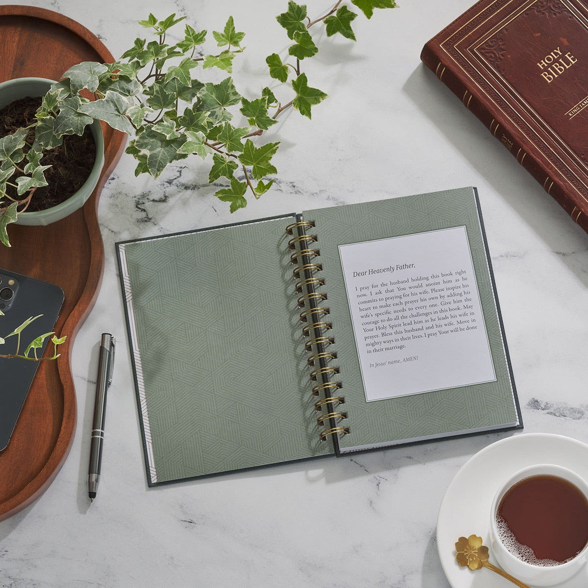 31 Prayers for My Wife : Spiral Hardcover Prayer Journal for Husbands