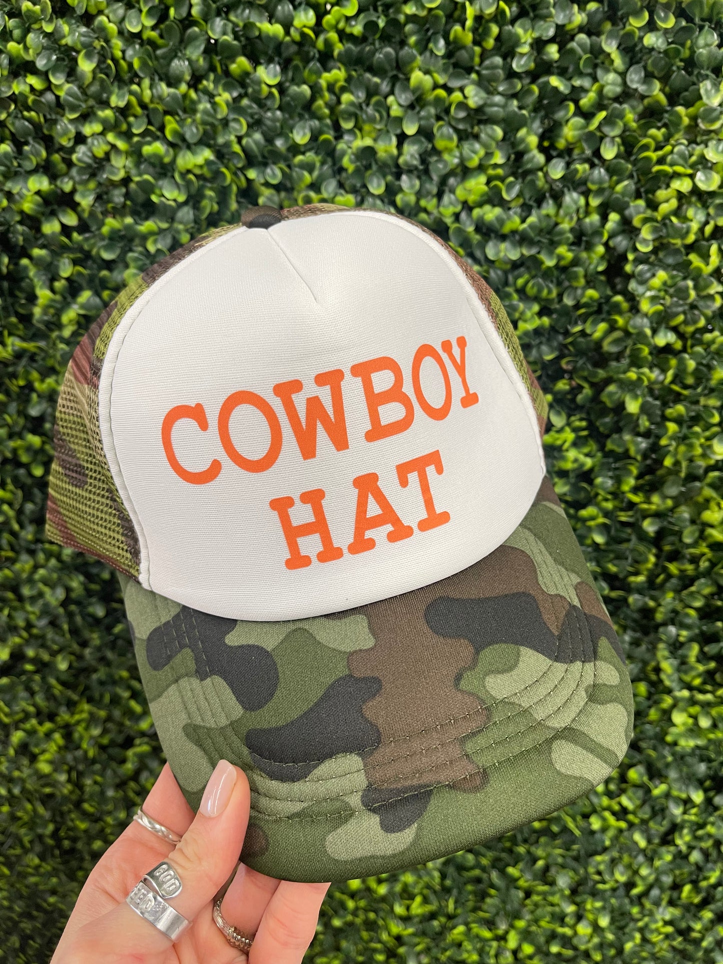 The Cowboy Hat Trucker Hat