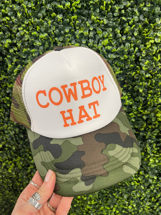 The Cowboy Hat Trucker Hat