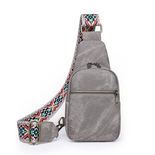 The Tasha Sling Bag - Grey