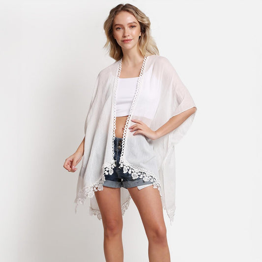 FINAL SALE - The Montana Kimono - White