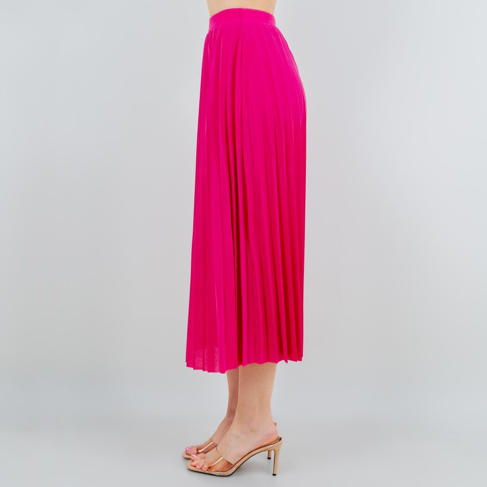 The Abilene Skirt - Fuchsia