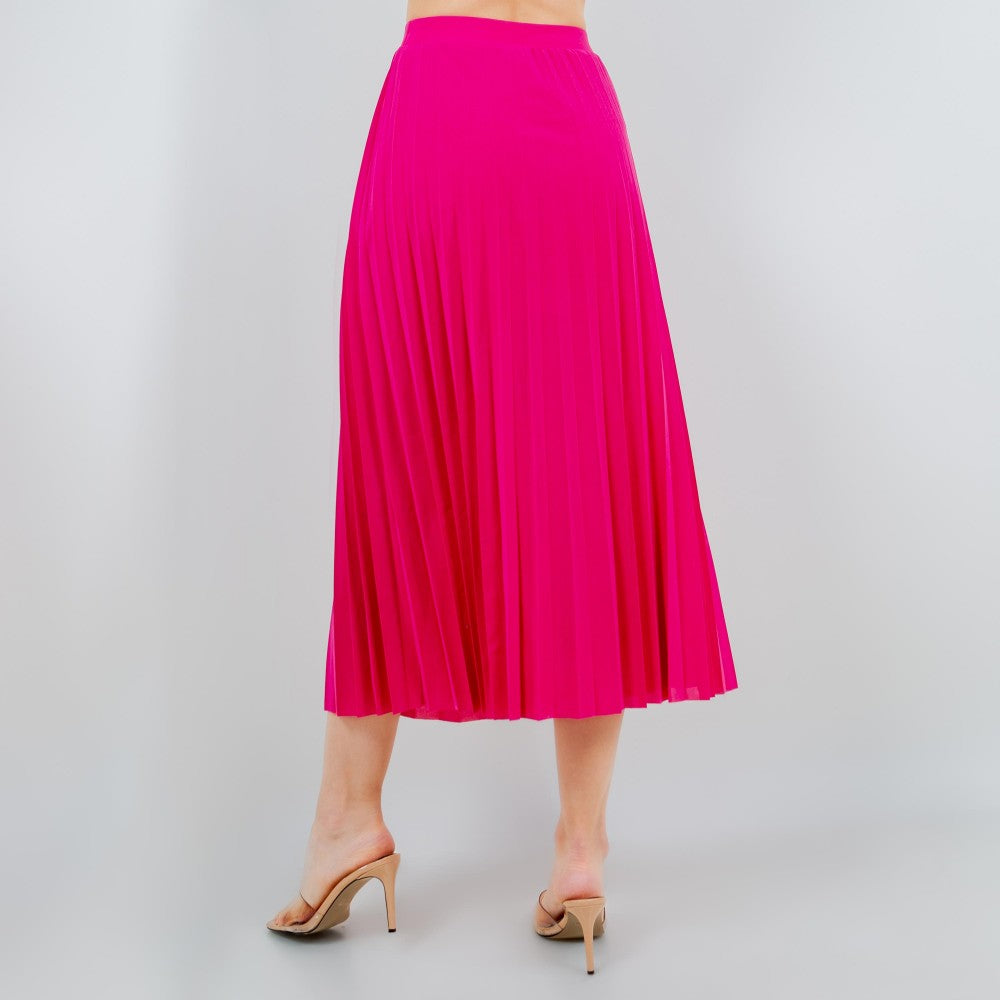 The Abilene Skirt - Fuchsia
