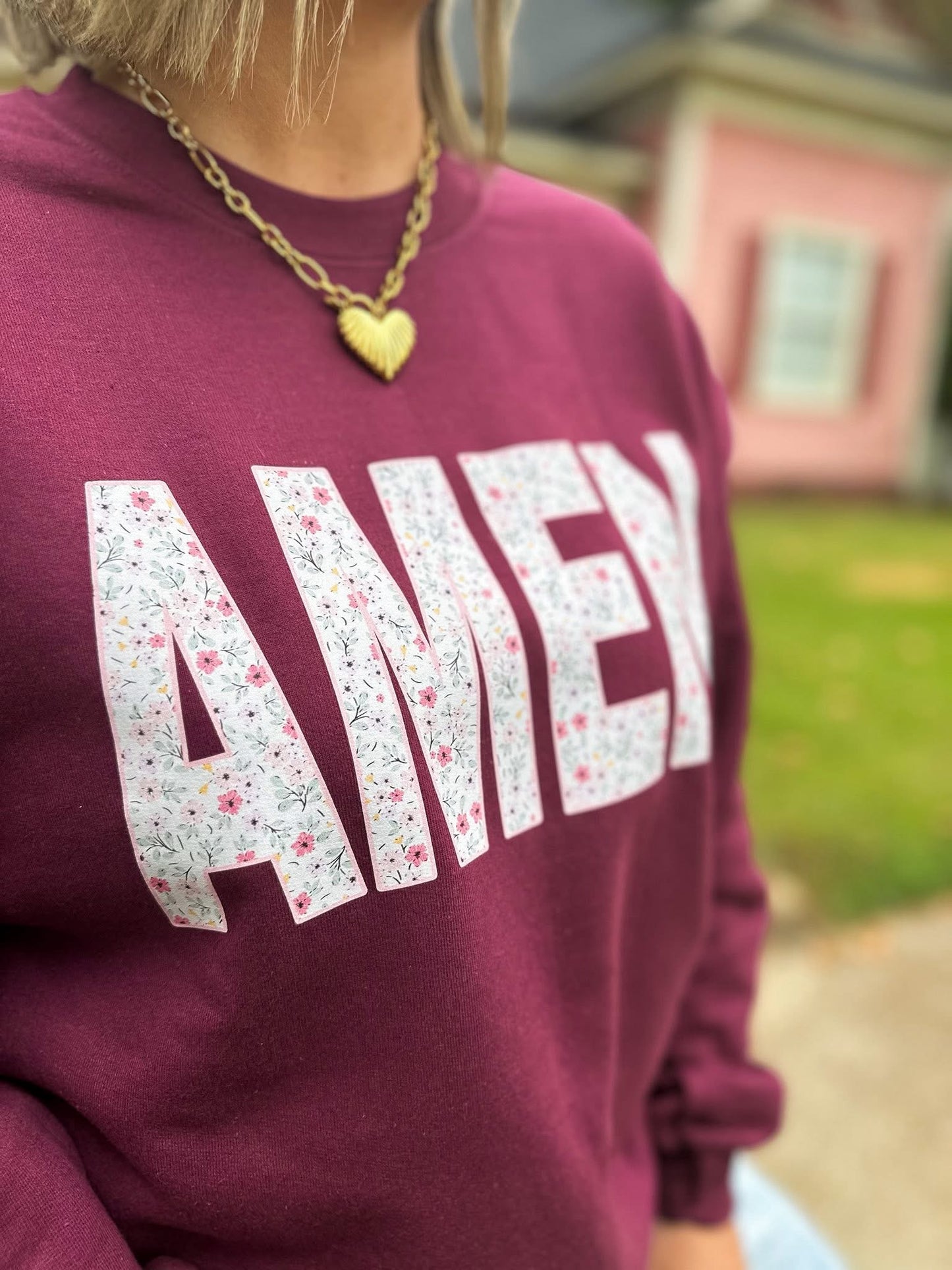 The Floral Amen Sweatshirt
