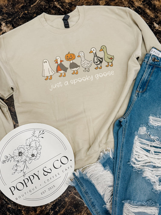 The Just a Spooky Goose Sweatshirt