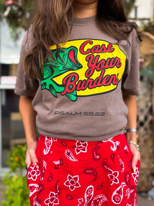 The Cast Your Burdens Tee