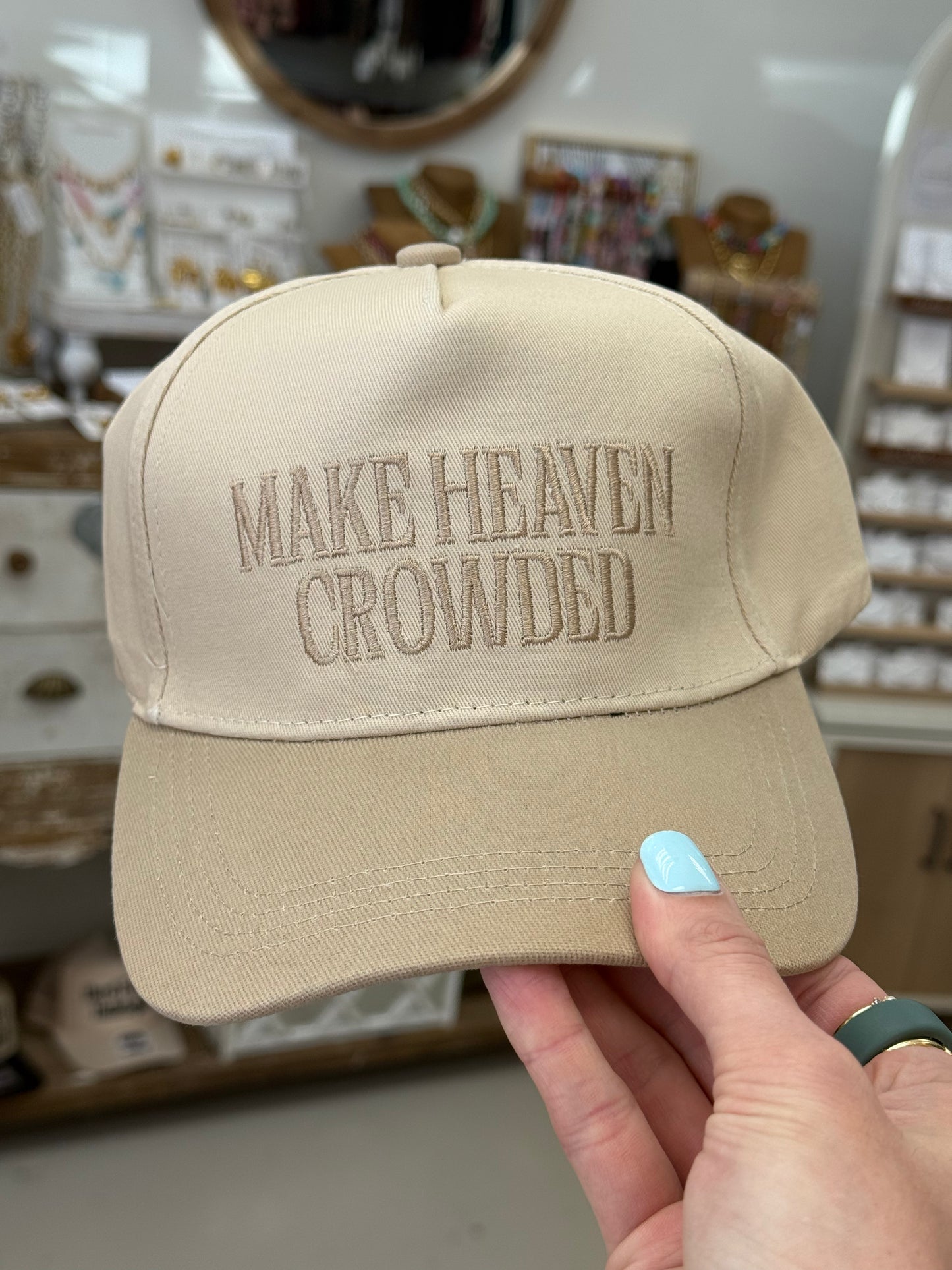Make Heaven Crowded Hat - Tan/Cream
