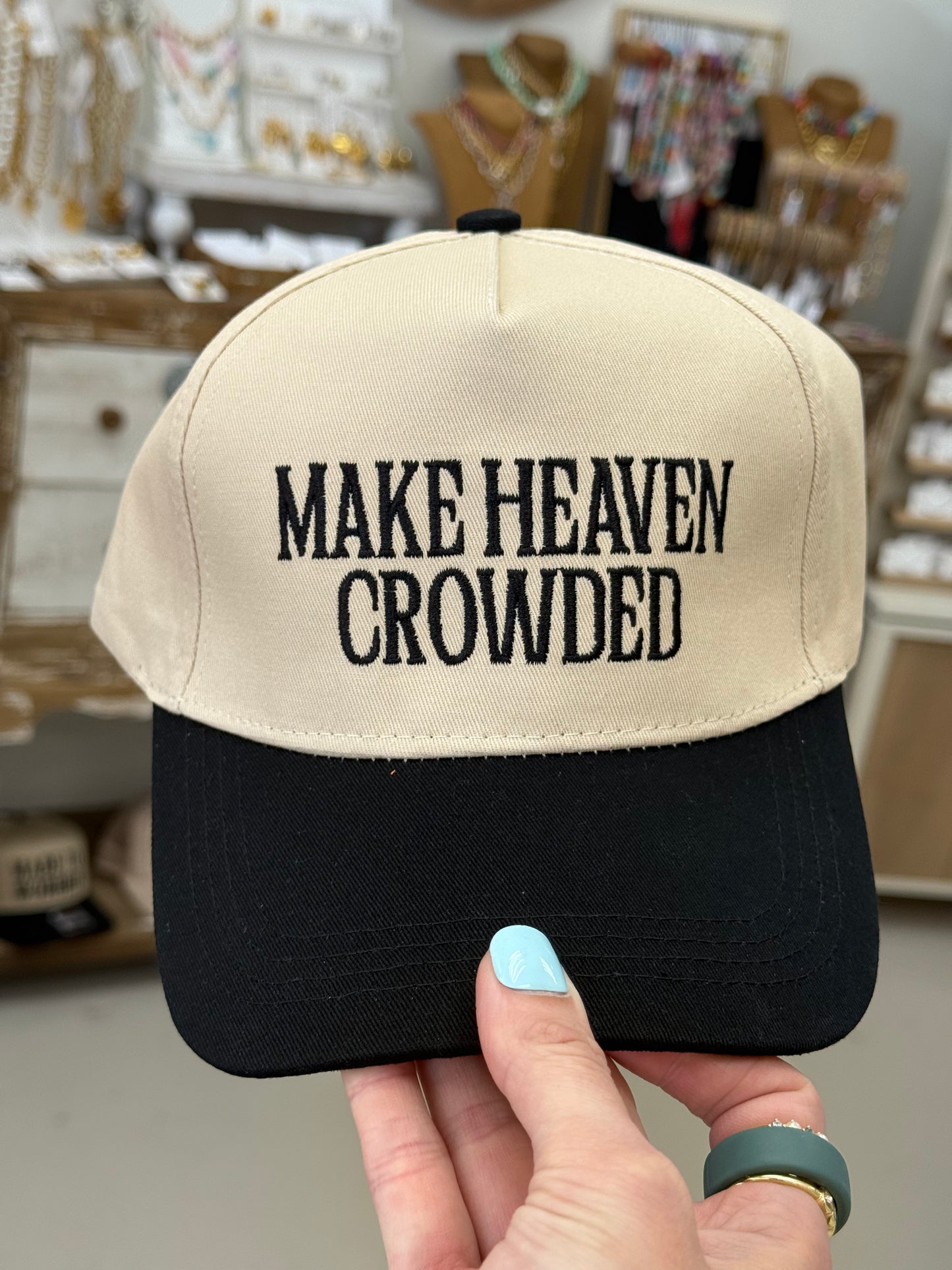Make Heaven Crowded Hat - Black/Cream