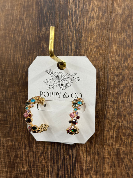 The Lei Earrings - Gold/Multi