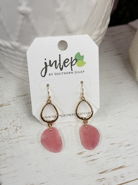 The Tristan Earrings - Pink