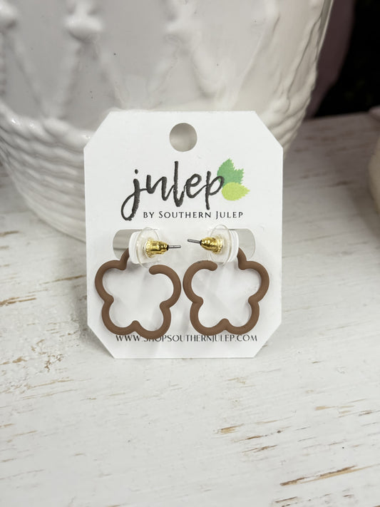 The Leilana Earrings - Mocha