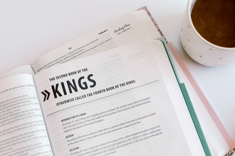 The 3-Minute Devotions for Women KJV Bible : Rose & Copper Florets