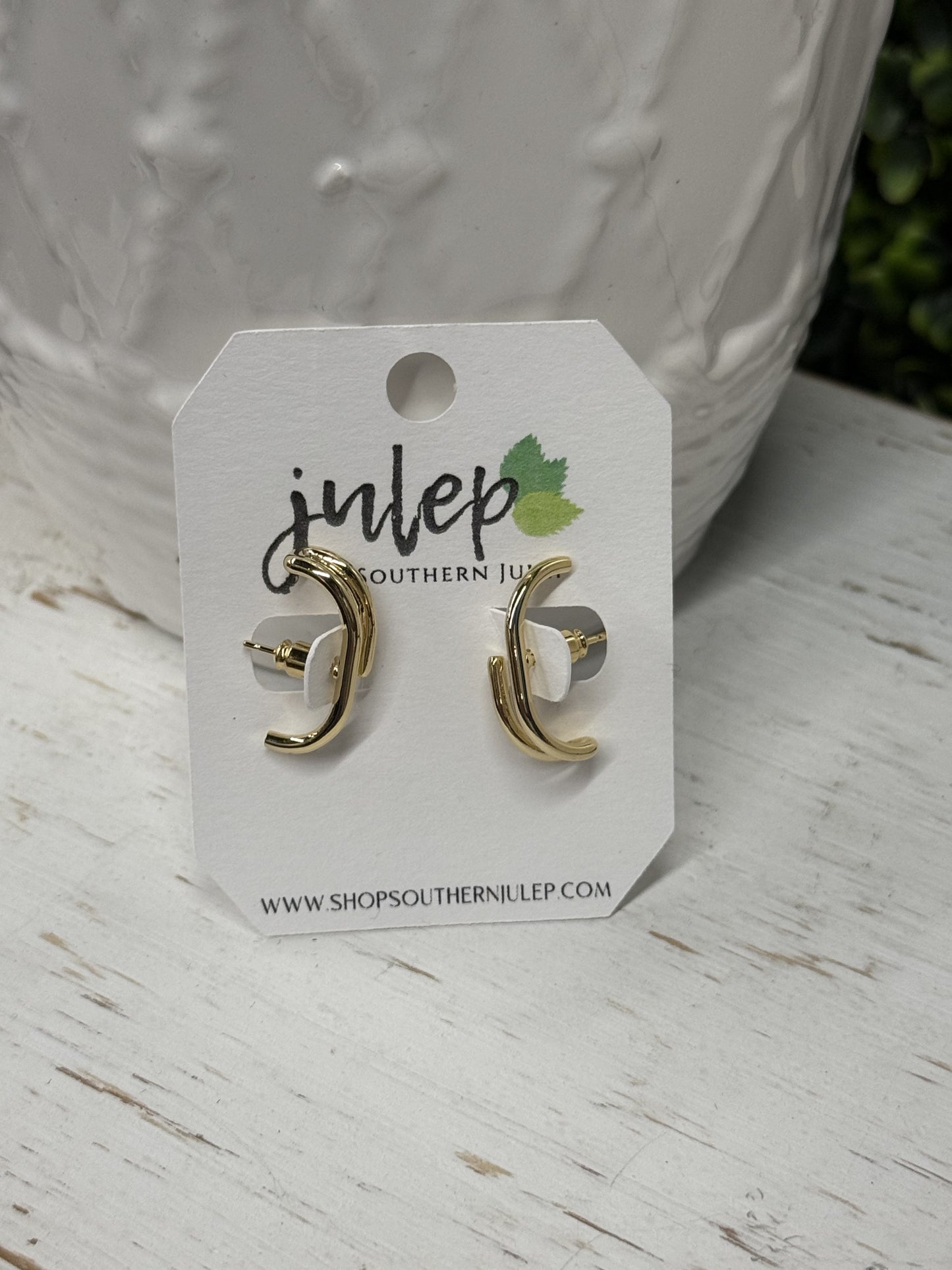 The Larin Earrings - Gold