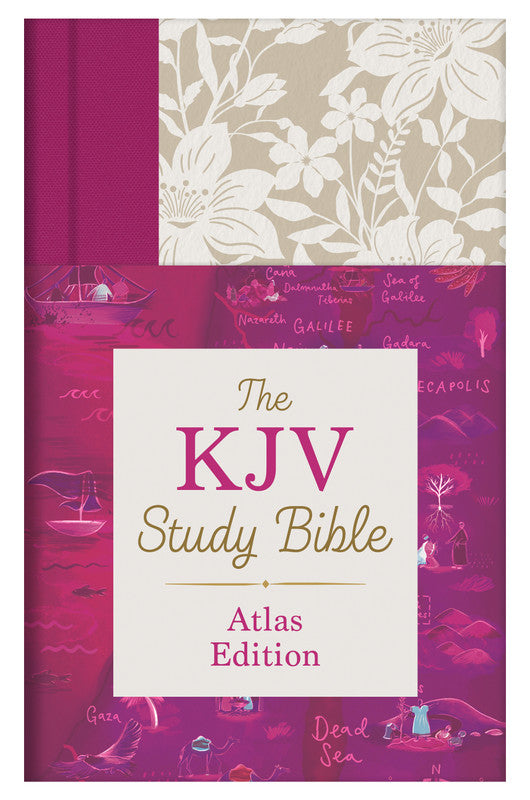 The KJV Study Bible: Atlas Edition : Wildflower Bouquet Thumb Indexed