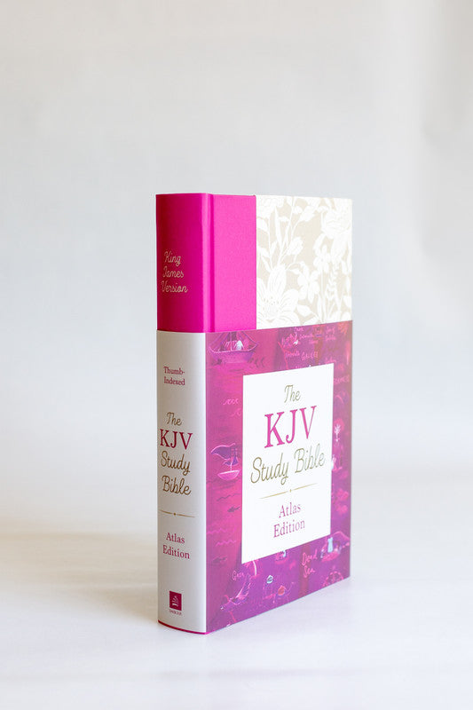 The KJV Study Bible: Atlas Edition : Wildflower Bouquet Thumb Indexed