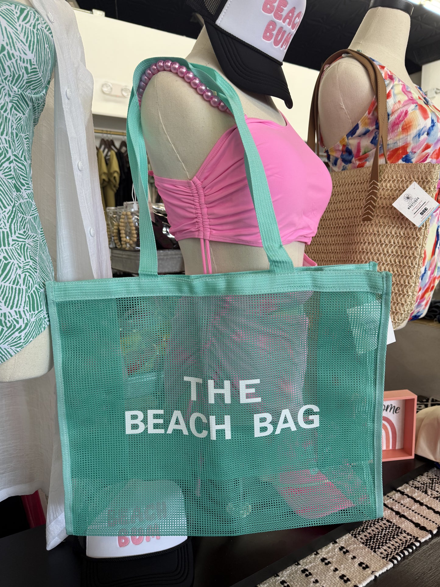 The Beach Bag - Mint