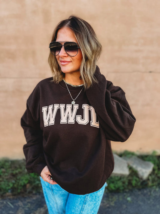 The WWJD Puff Ink Sweatshirt