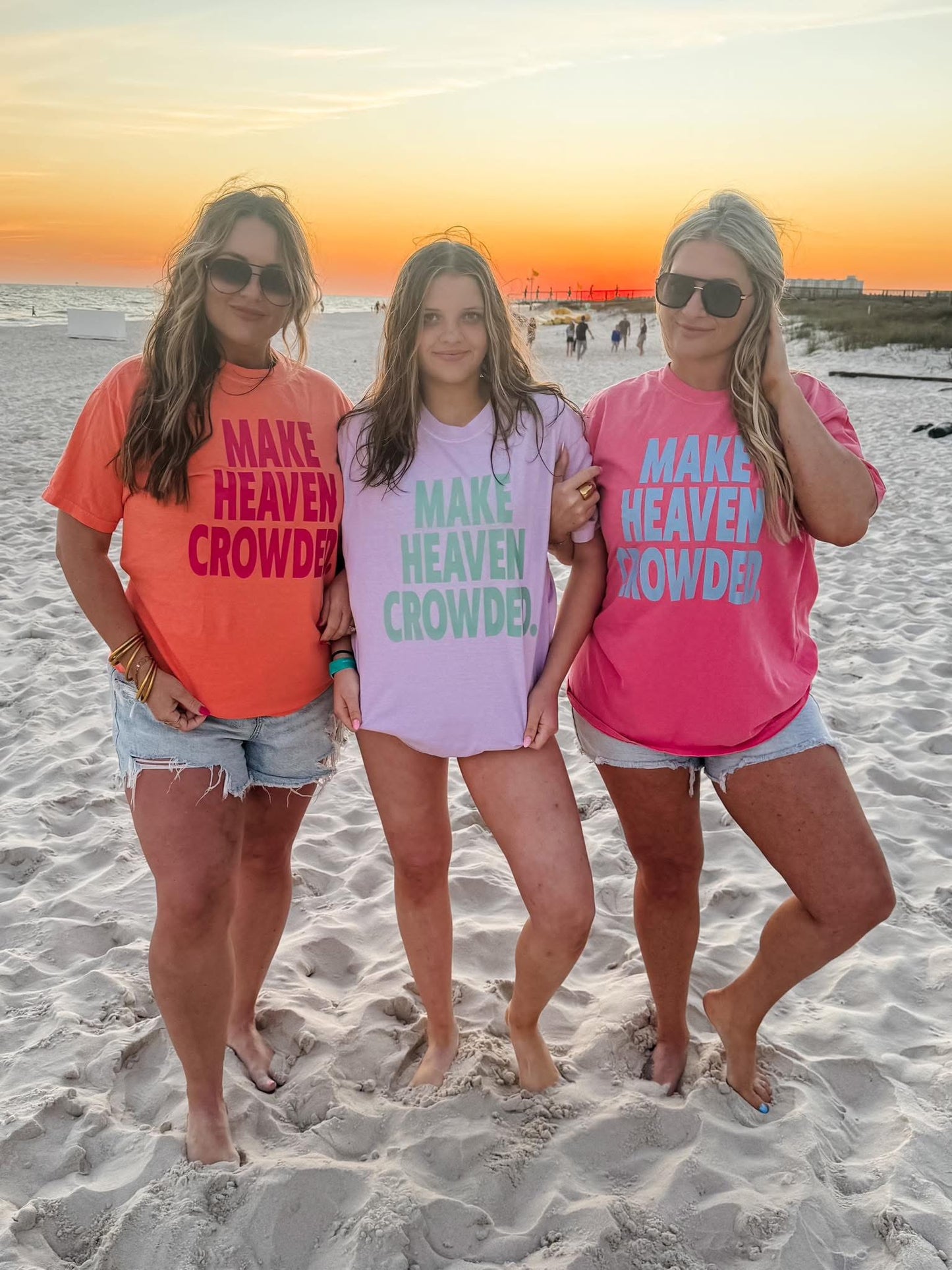The Make Heaven Crowded Tee - Orchid