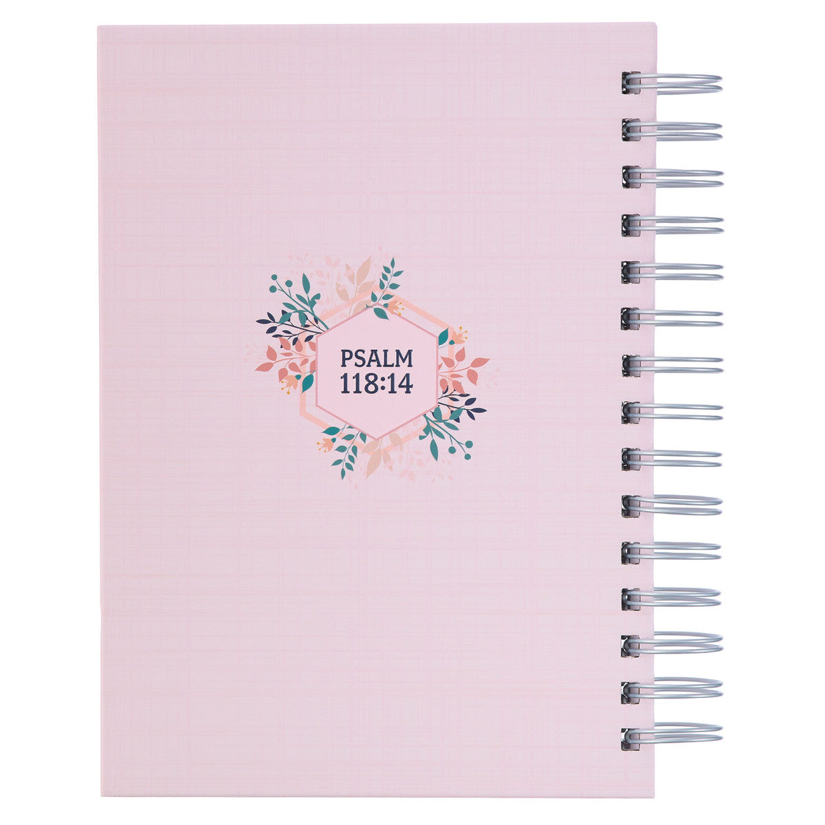 The Lord is My Strength Psalms 118:14 Wirebound Journal