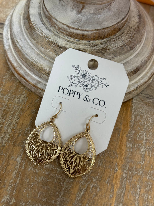 The Lei Earrings - Gold