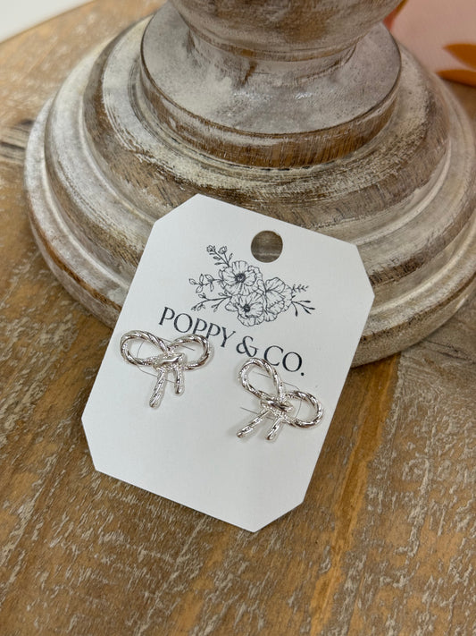 The Kynzy Earrings - Silver