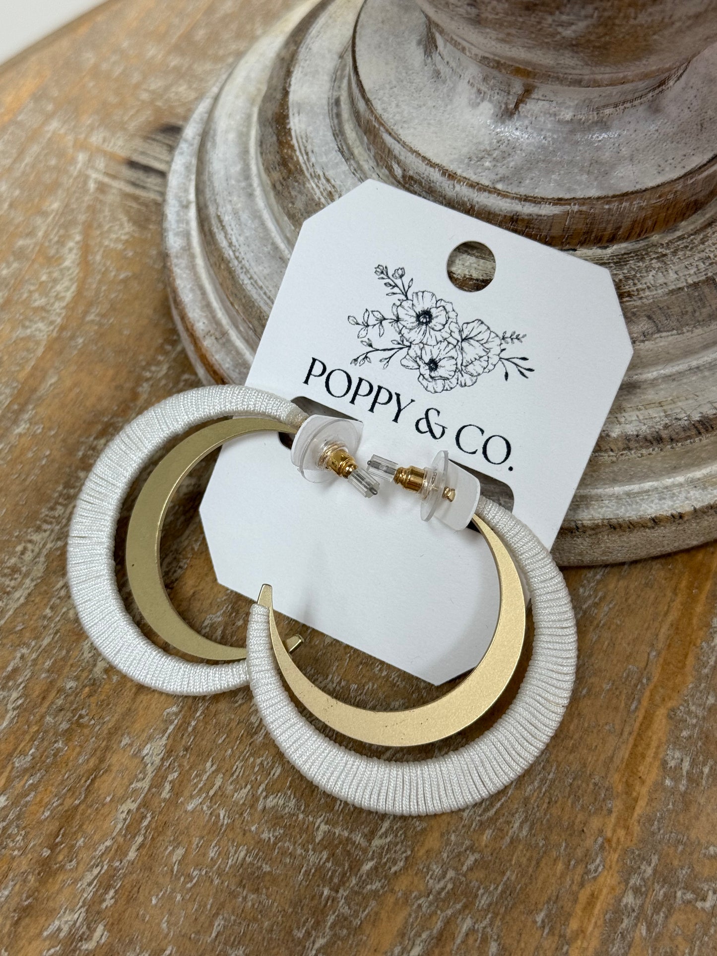 The Keri Earrings - White