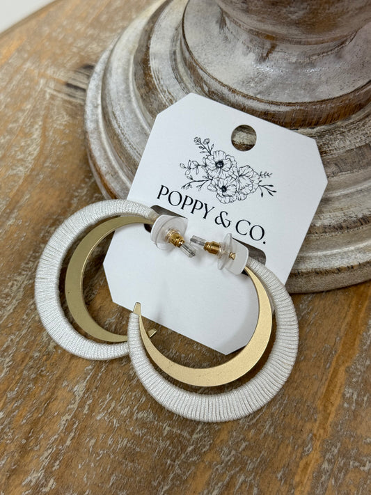 The Keri Earrings - White