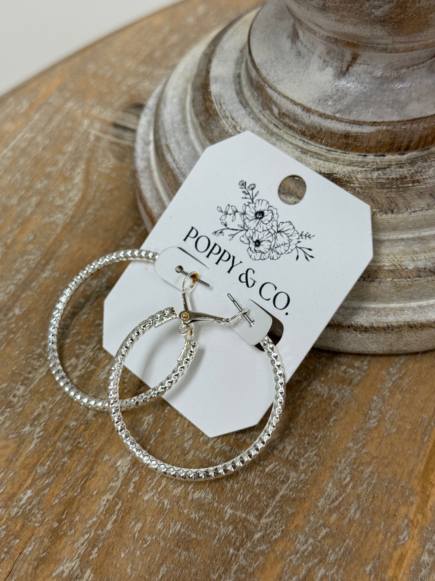 The Melina Earrings - Silver