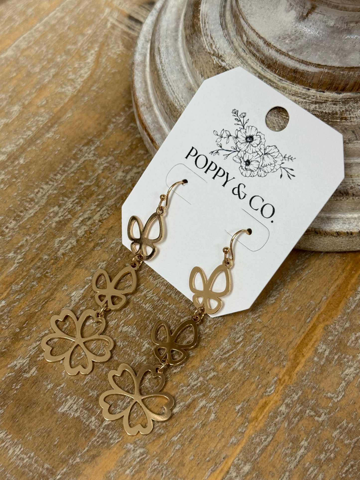 The Leanna Earrings - Gold