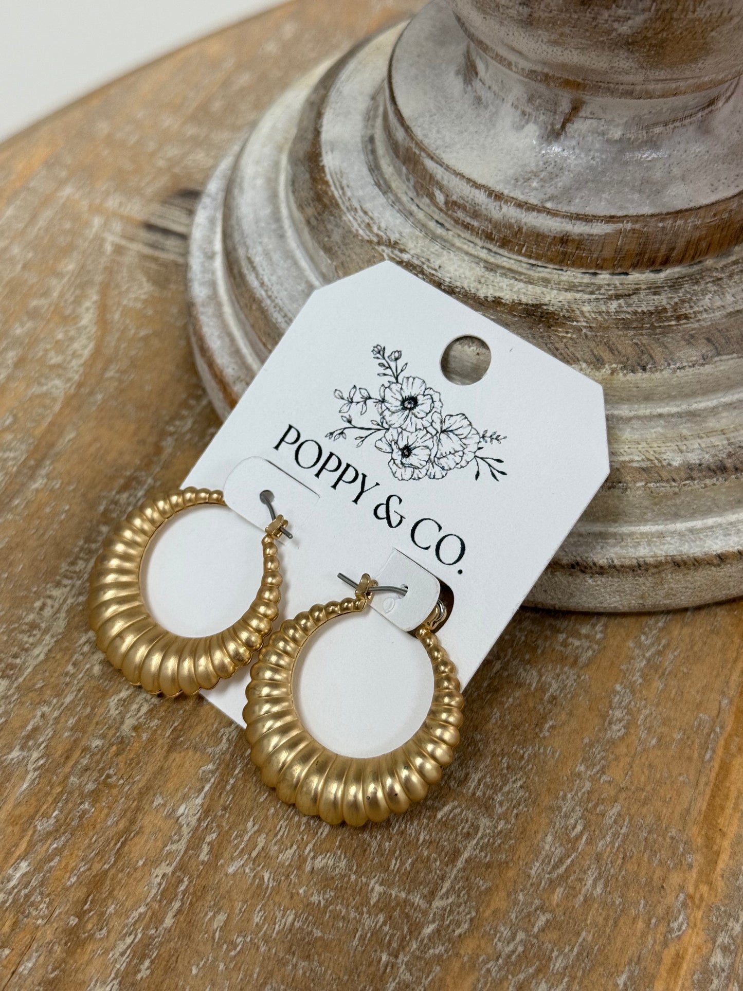The Leah Earrings - Gold