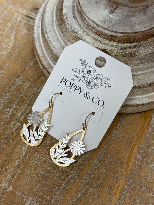 The Darlene Earrings - Gold/Silver