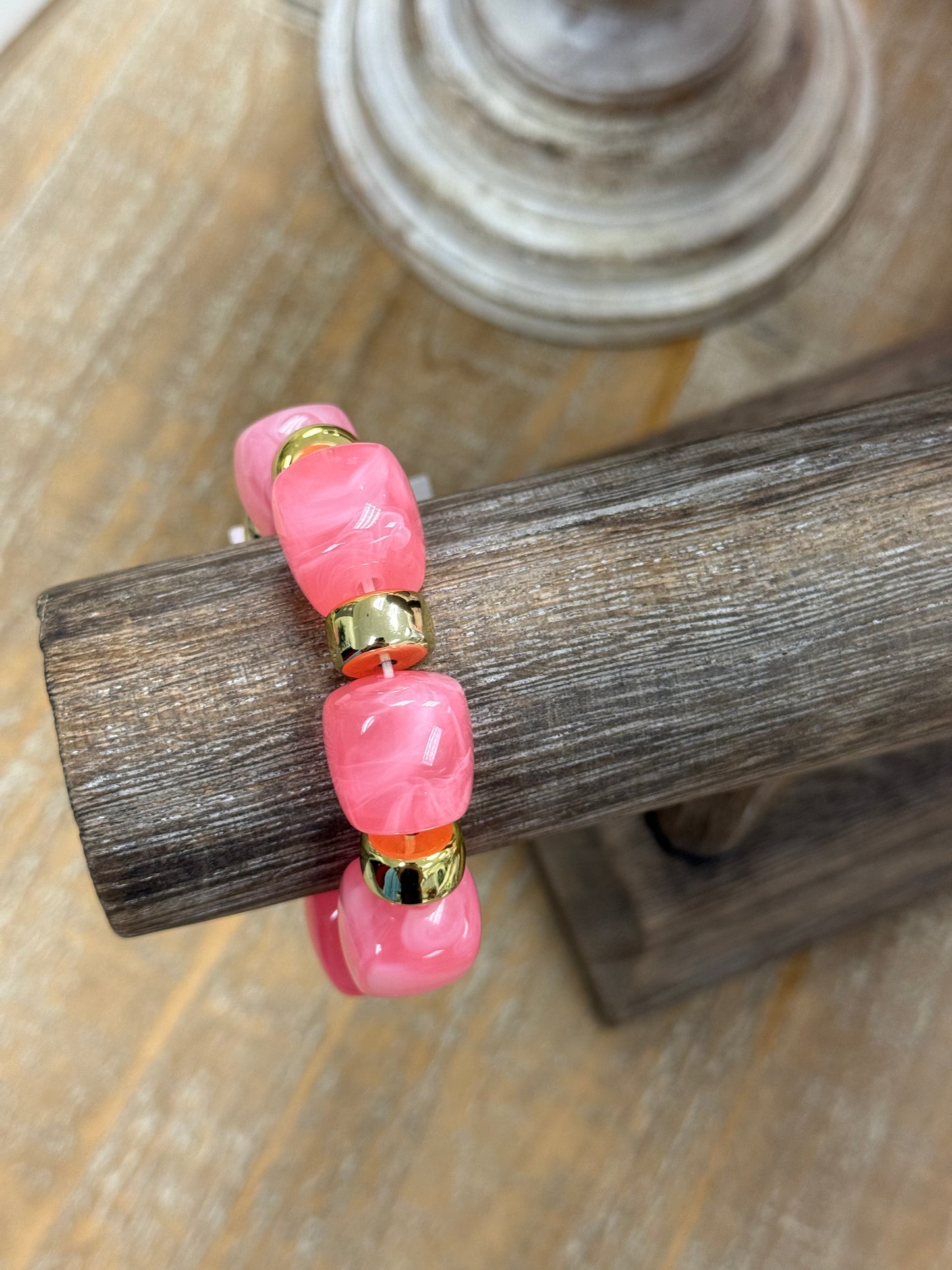 The Weslee Bracelet - Pink