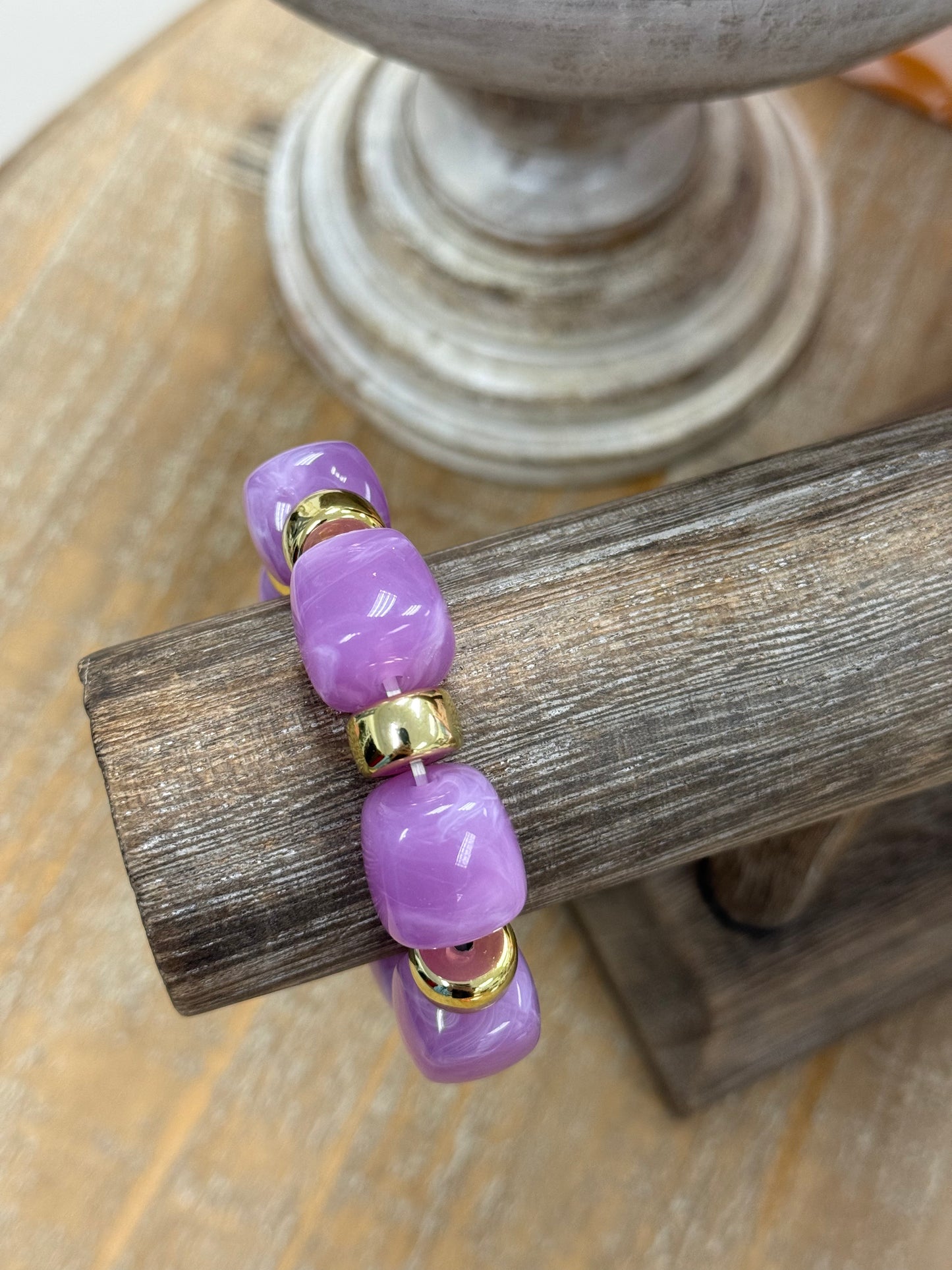 The Weslee Bracelet - Purple