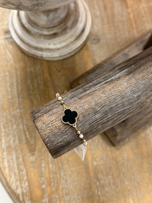 The Merida Bracelet - Gold/Black