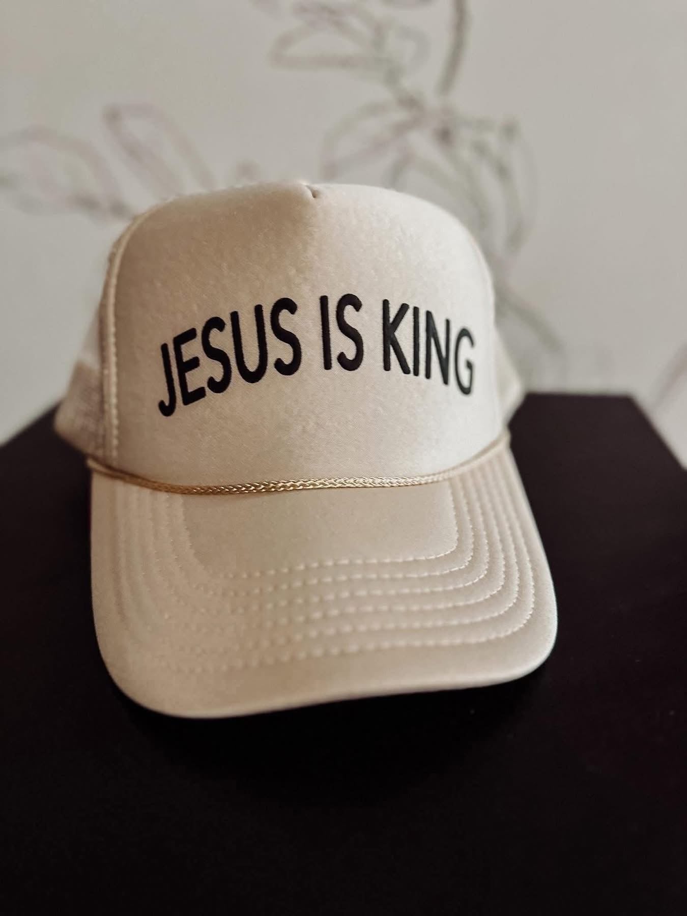 The Jesus is King Trucker Hat