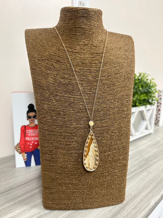 The London Necklace - Brown