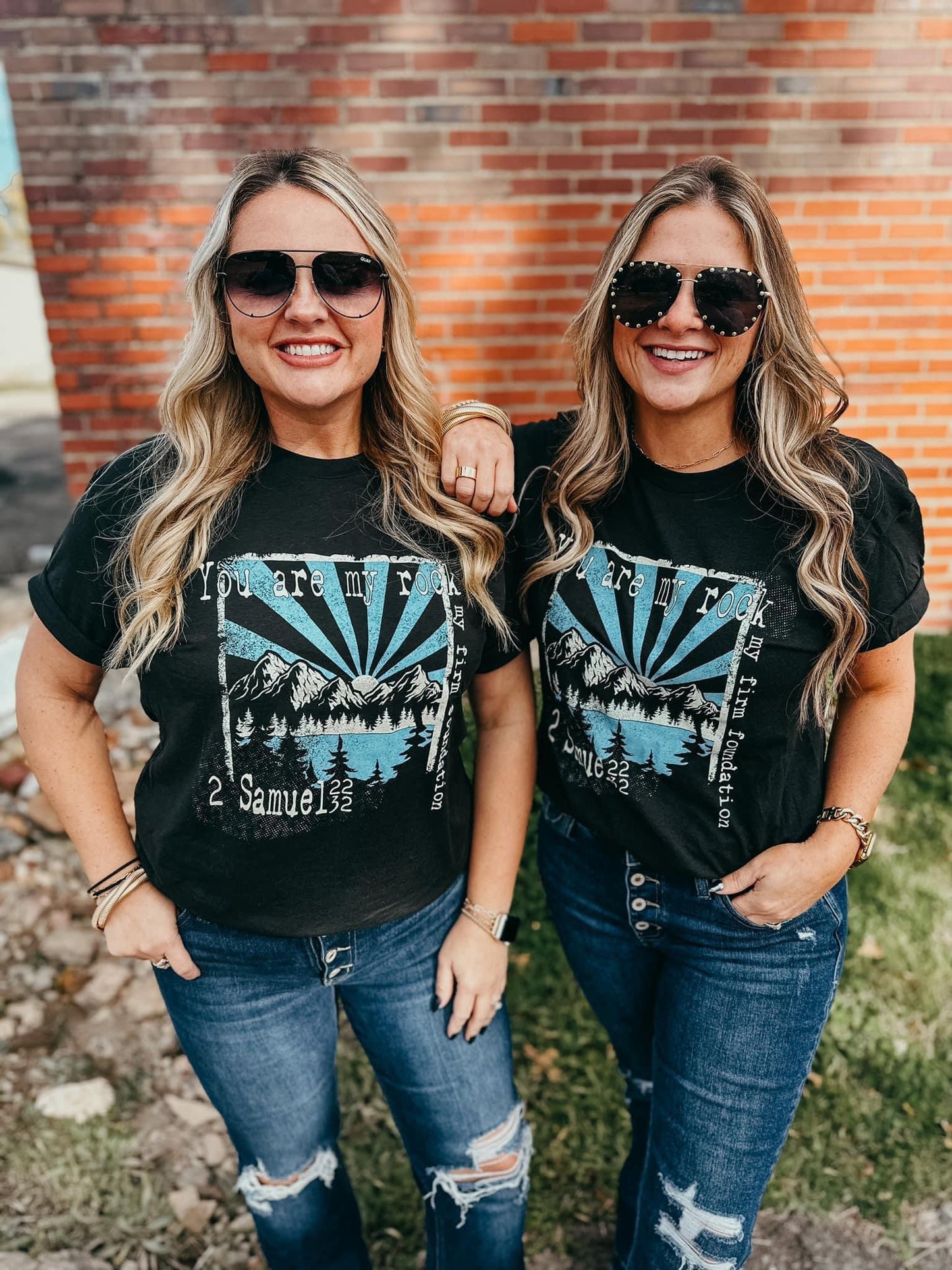 FINAL SALE - The You Are My Rock Tee