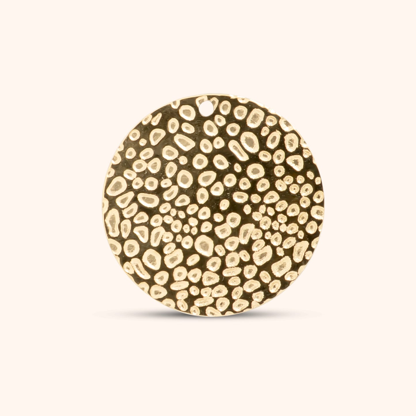 Pebble Disc Charm