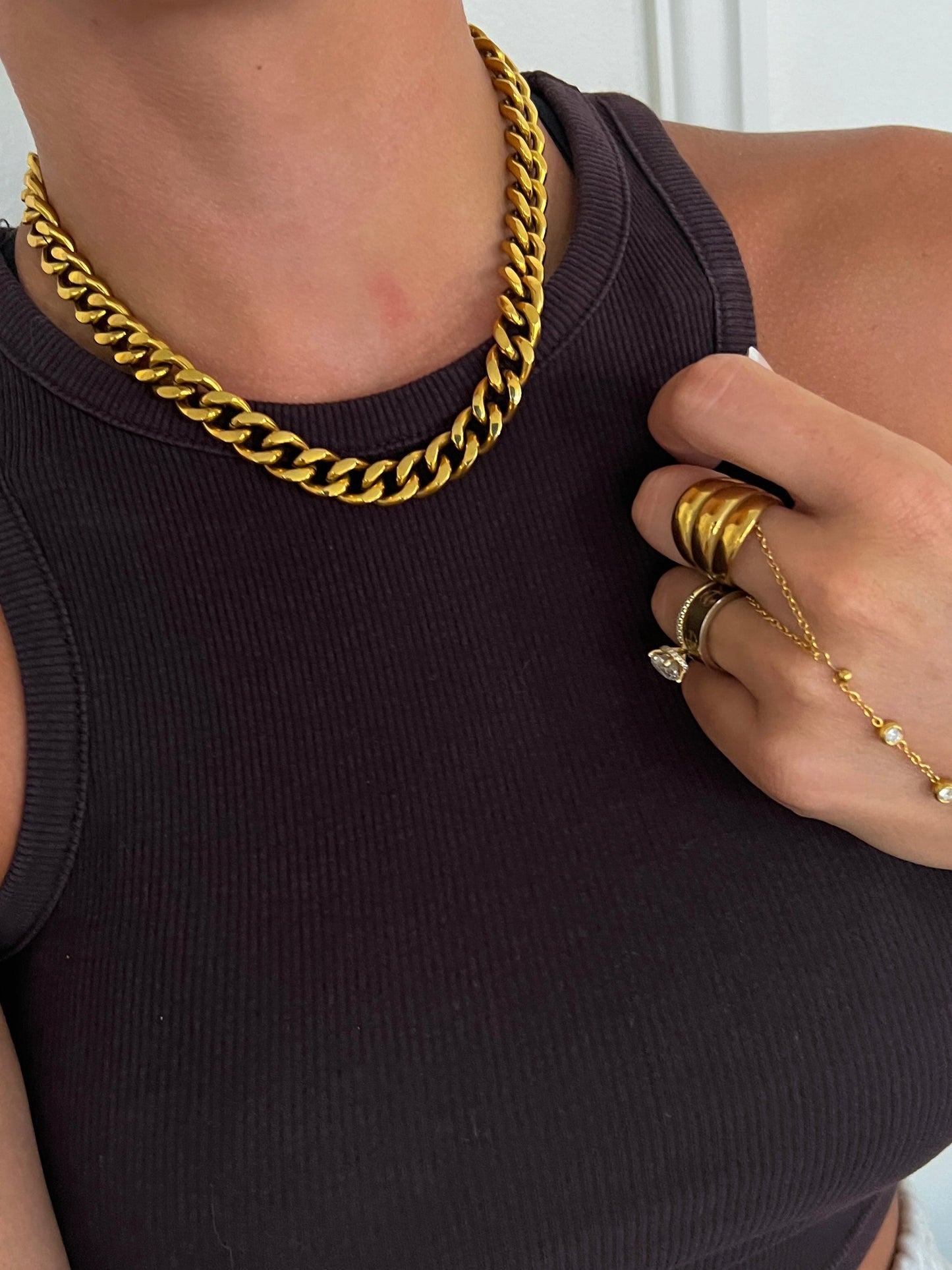 CHANSUTTPEARLS - The Chunky Gold Necklace