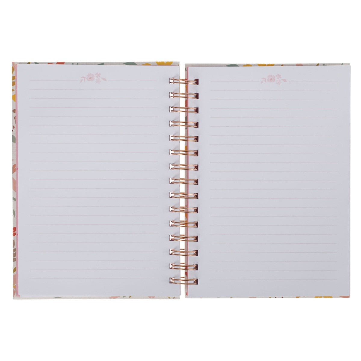 World's Greatest Mom Whimsical Floral Spiral Journal