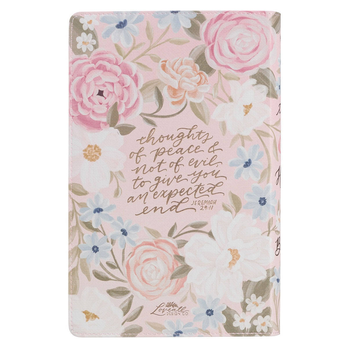 KJV Bible Giant Print Standard-size Faux Leather Floral Print
