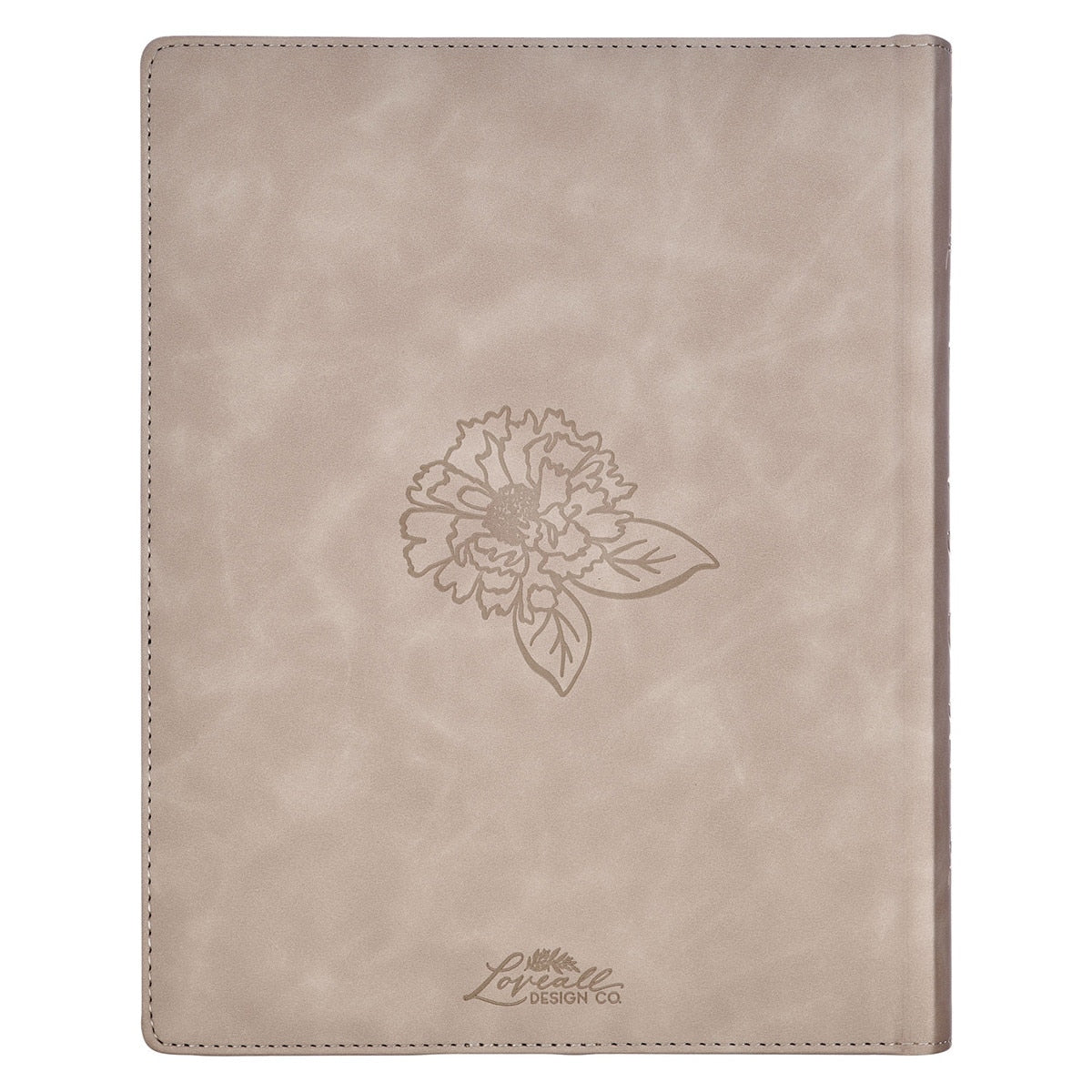Trust Taupe Faux Leather Large Print King James Version Note-taking Bible - Proverbs 3:5
