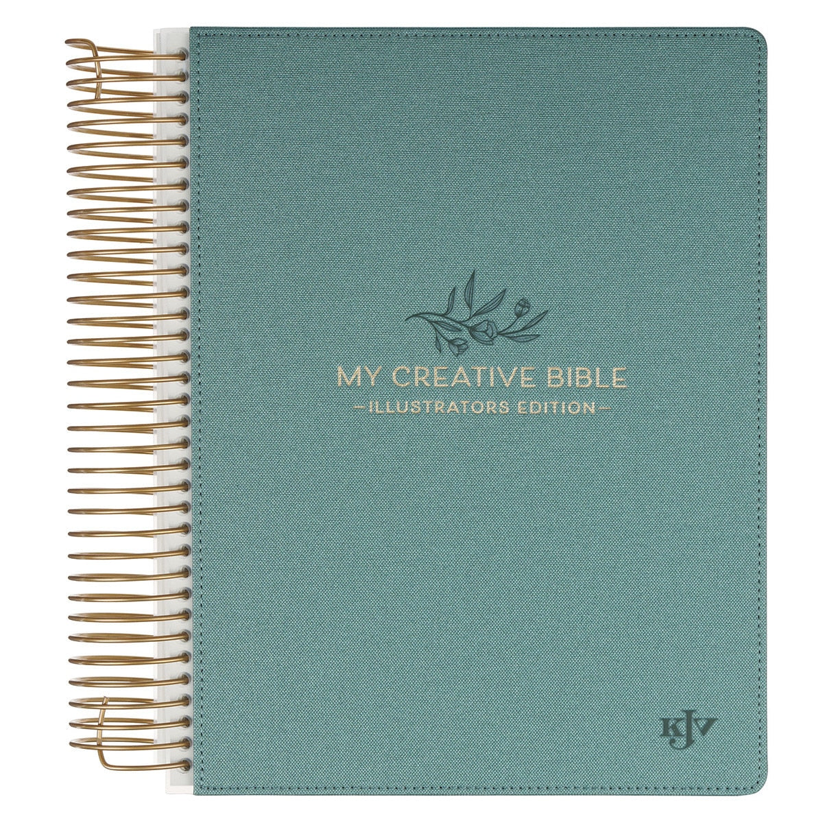 My Creative Bible Illustrators Edition - Teal Faux Leather Hardcover