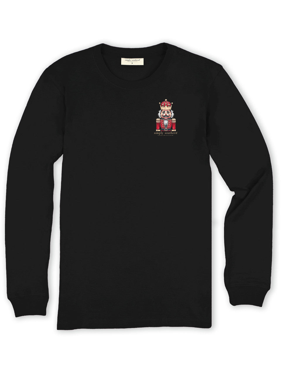 Simply Southern - Y'all Are Nuts Christmas Nutcracker Long Sleeve Tee - 2025