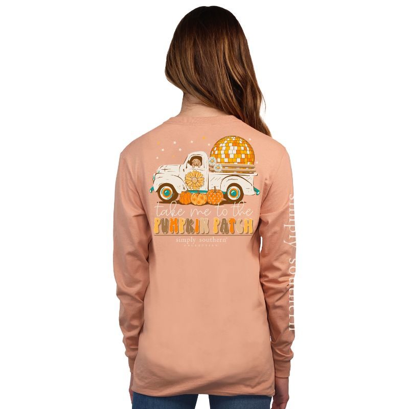 Simply Southern - Take Me to the Pumpkin Patch Long Sleeve Tee